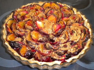 Tarte aux prunes