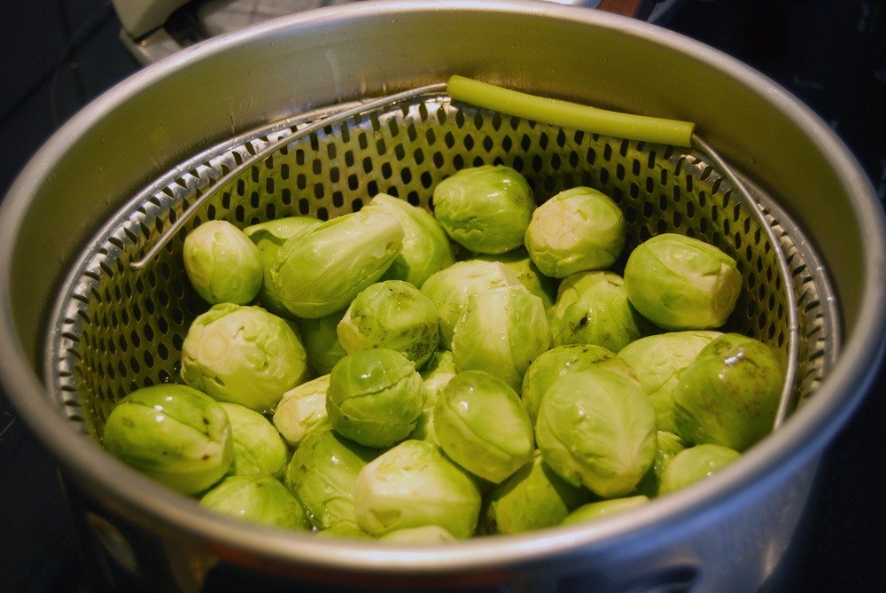 Le temps de cuisson des choux de Bruxelles