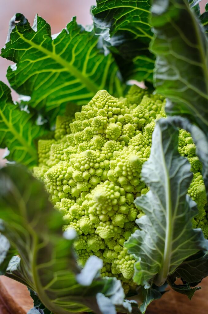 Temps de cuisson chou romanesco