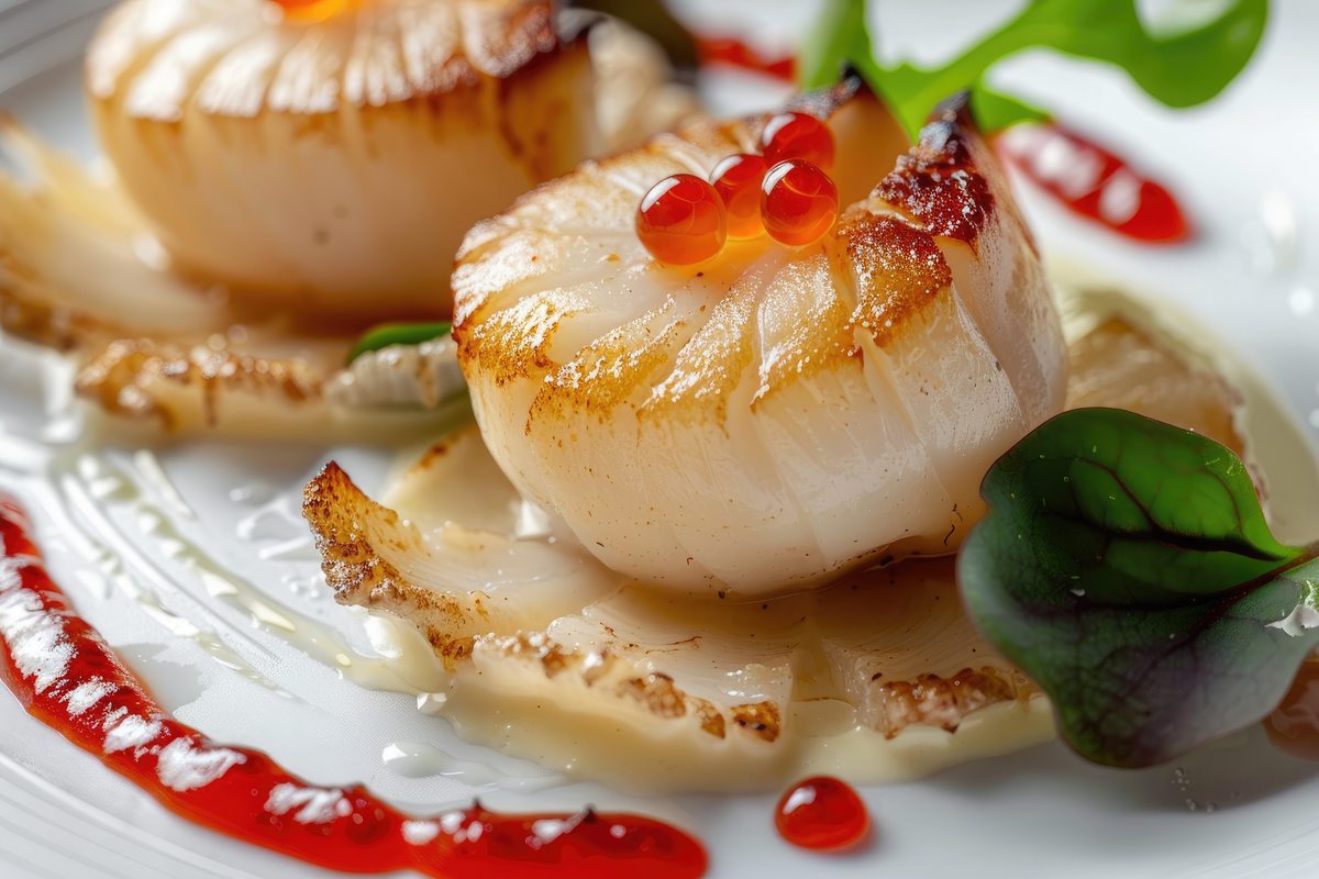 Préparation et cuisson coquilles saint-jacques