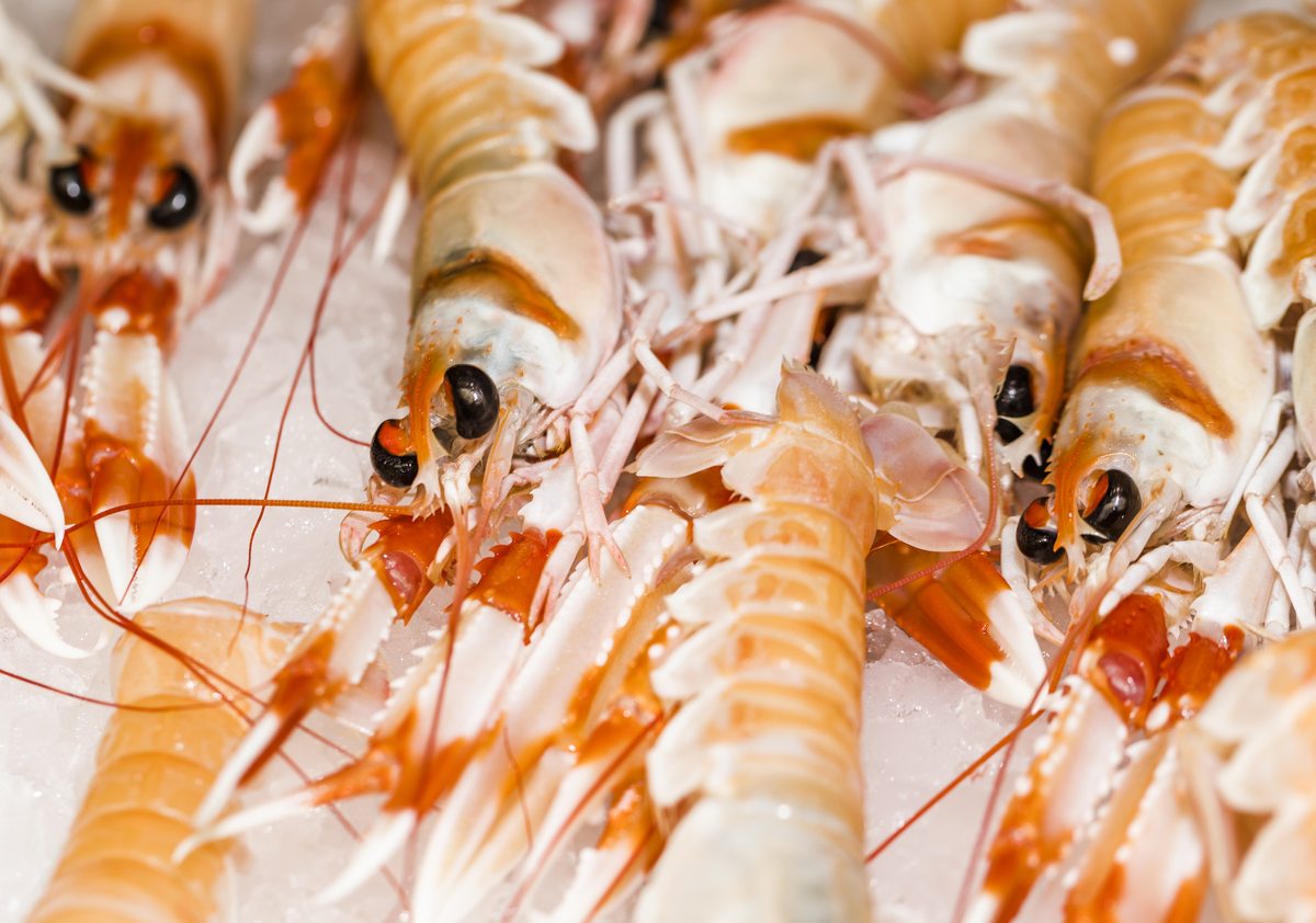 Préparation et cuisson langoustines