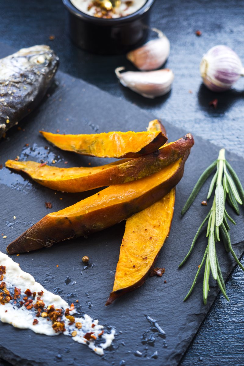 Préparation et cuisson patate douce