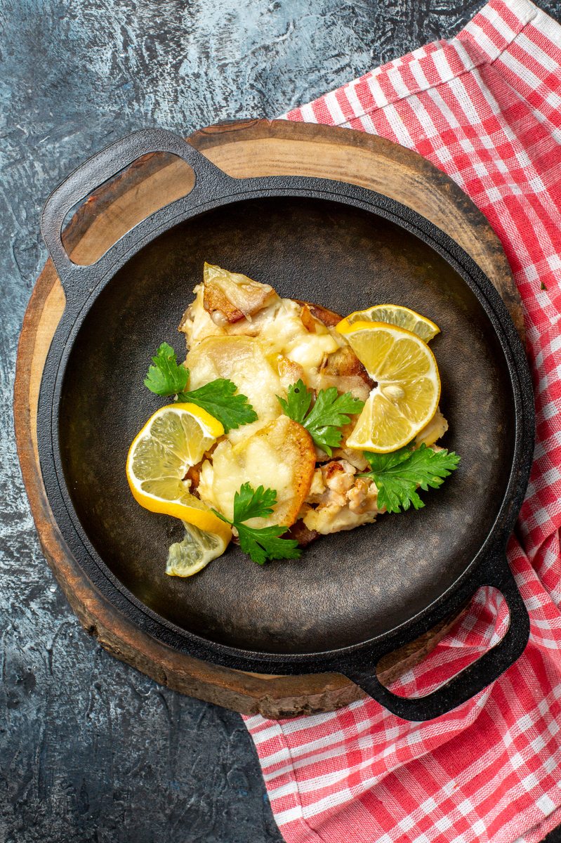 Préparation et cuisson du turbot